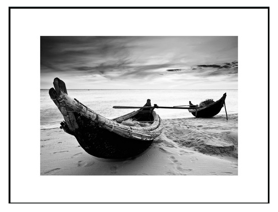 Gone Fishing: Framed Photography Print