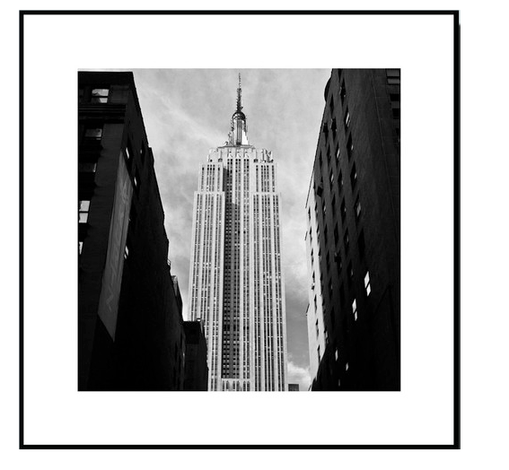 Empire State Building:?Õ?—_?_’_’àŠ—çÑé__Framed New York Photography Print
