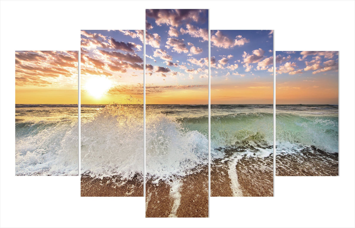 Sea Foam (HD Canvas 5-Panel)