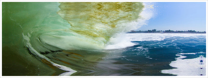 Surf's Up - Photography Print on Canvas - Canvas Panoramic Wall Art