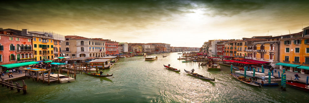 Venice - Photography Print on Canvas - Canvas Panoramic Wall Art