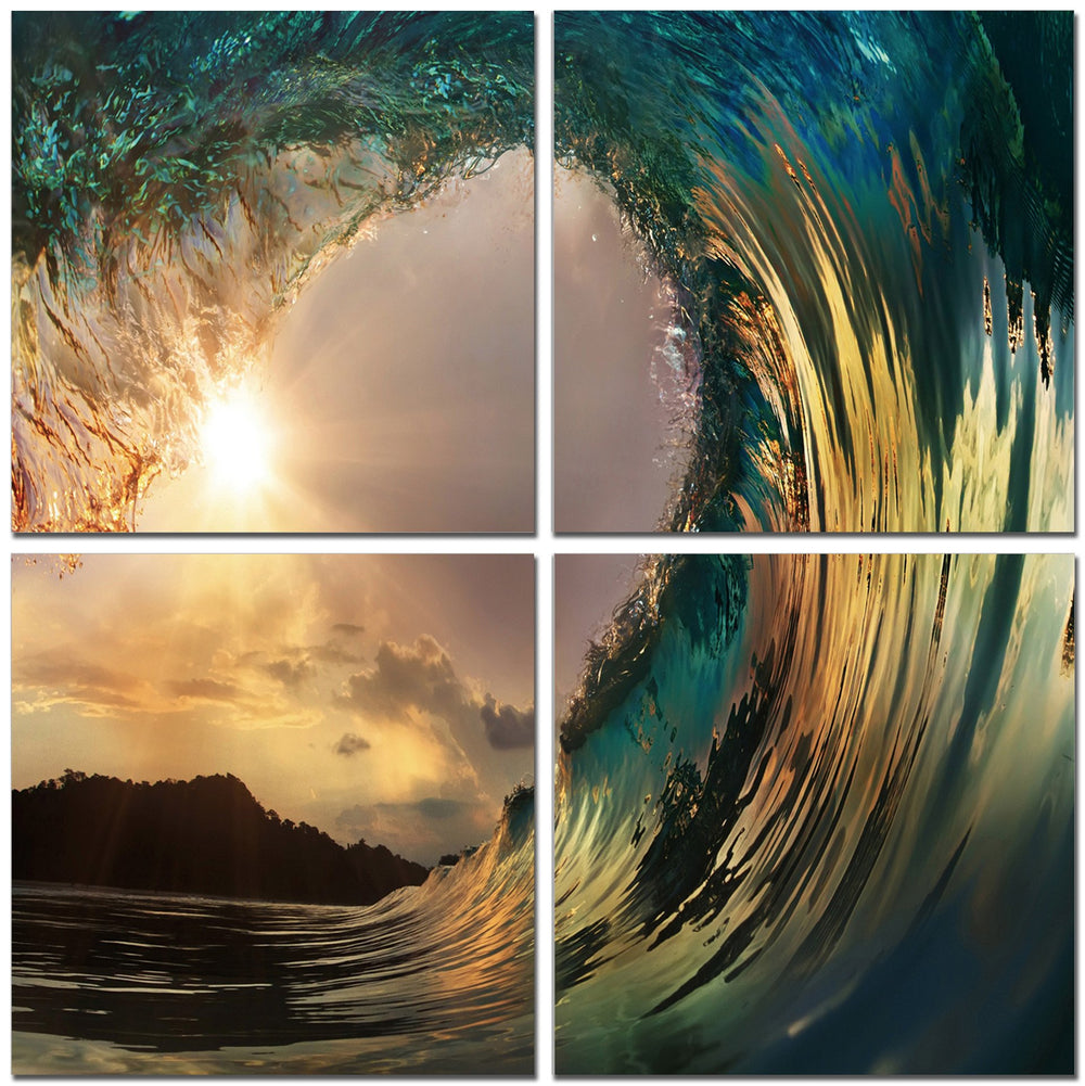 Wave at Sunset