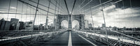 Brooklyn Bridge 2 - Photography Print on Canvas - Canvas Panoramic Wall Art