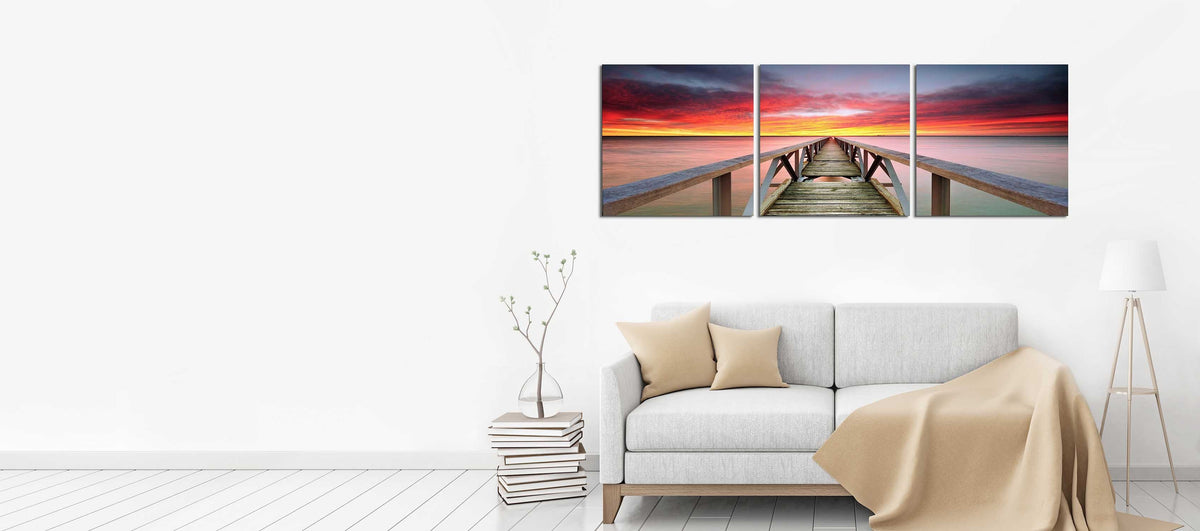 Pier in Splendid Sunrise