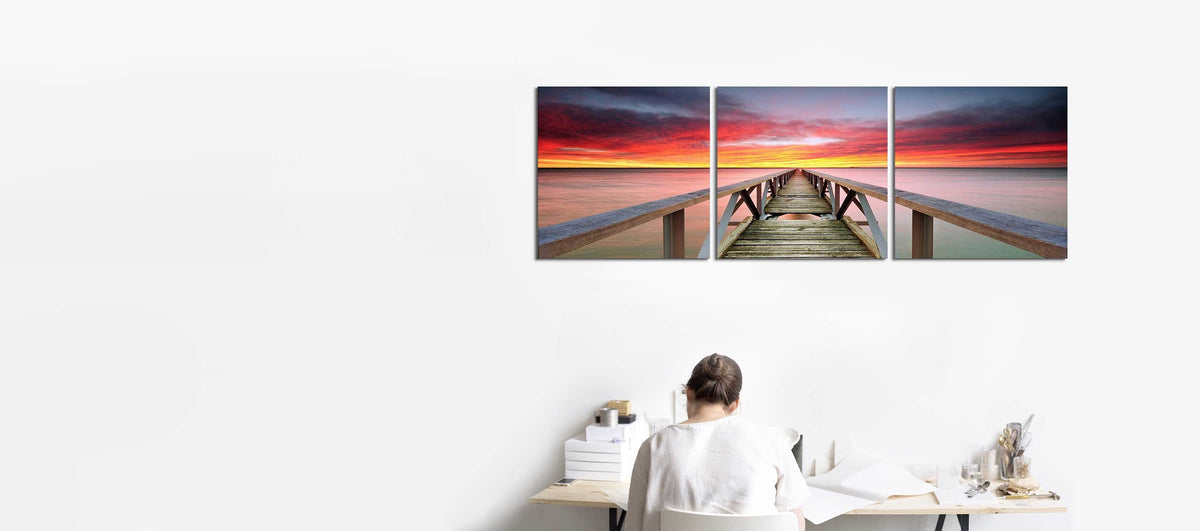 Pier in Splendid Sunrise