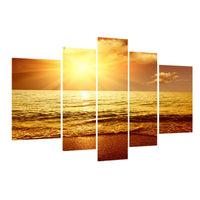 Washed Ashore - 5 Panel Canvas Print - 5 Panel Canvas Wall Art