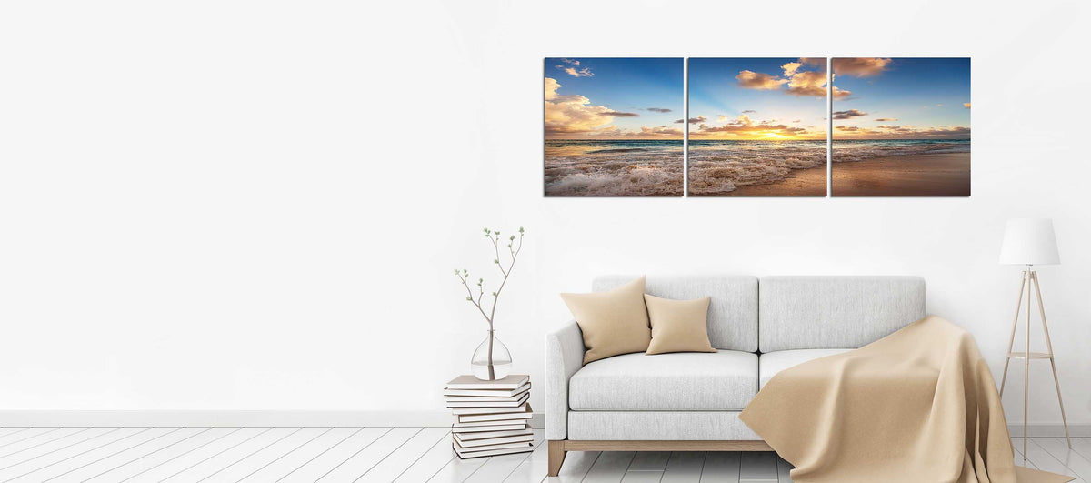 Sandy Tide at Sunset