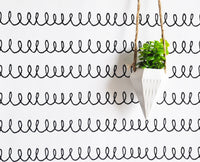 Doodle Squiggly Removable Wall Paper