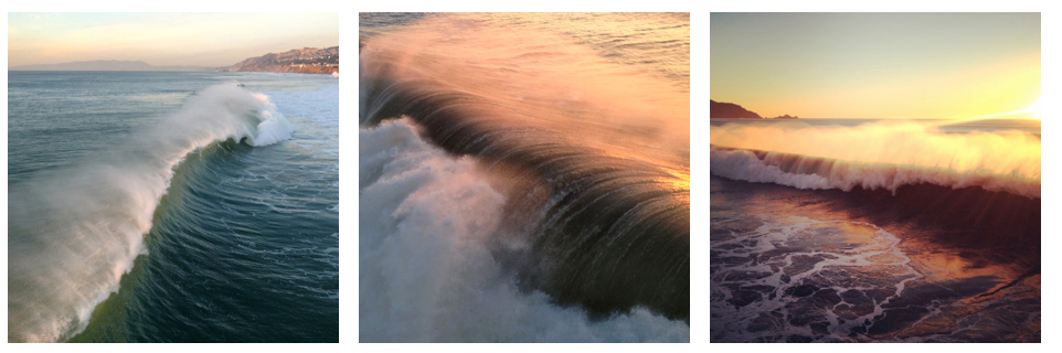 Crushing Waves - Instagram Print - Instagram Canvas Wall Art