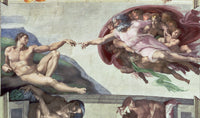 Michelangelo's Creation of Adam- Fine Art Removable Wall Mural