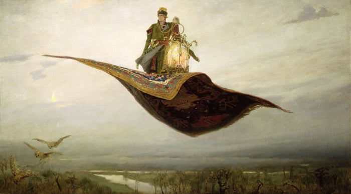 The Magic Carpet - Fine Art Removable Wall Mural