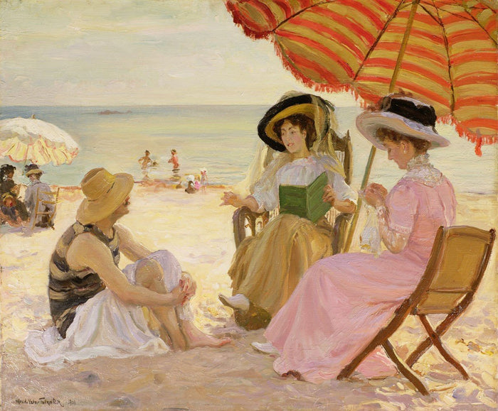The Beach- Fine Art Removable Wall Mural
