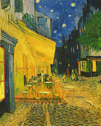 Caf’_Ω Terrace-  Fine Art Removable Wall Mural