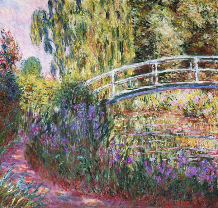 Japanese Bridge- Fine Art Removable Wall Mural