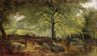 Deer In a Wood- Fine Art Removable Wall Mural