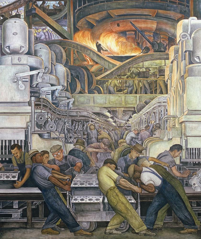 Detroit Industry, 1 Wall Mural