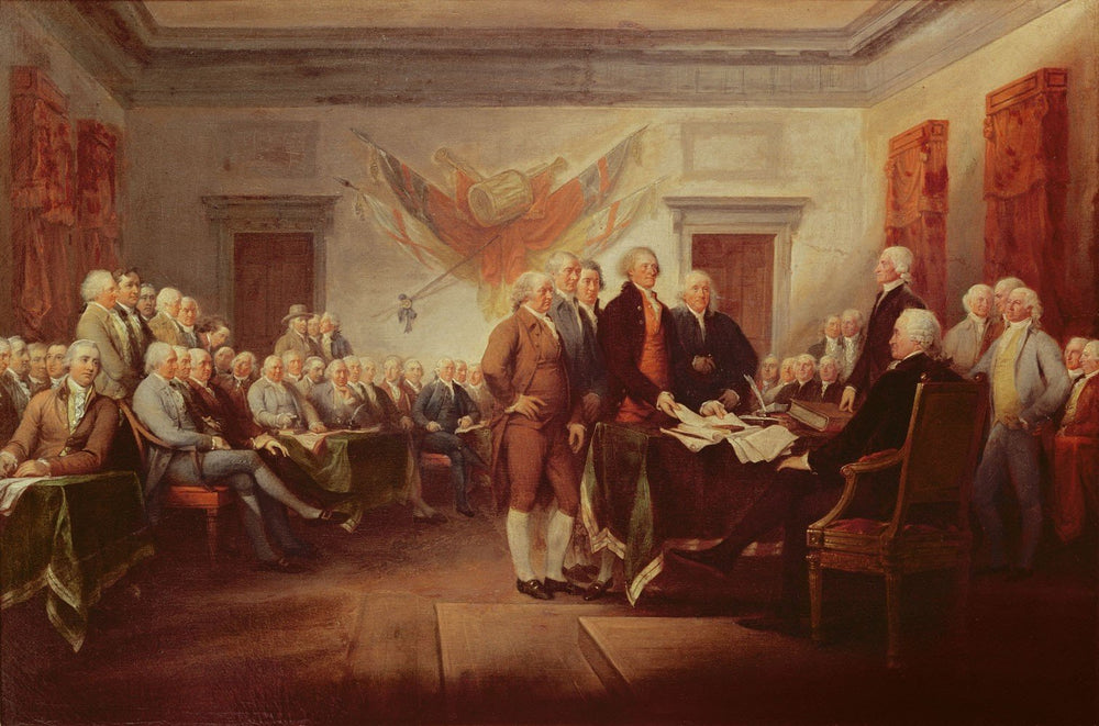 Signing the Declaration - Fine Art Removable Wall Mural