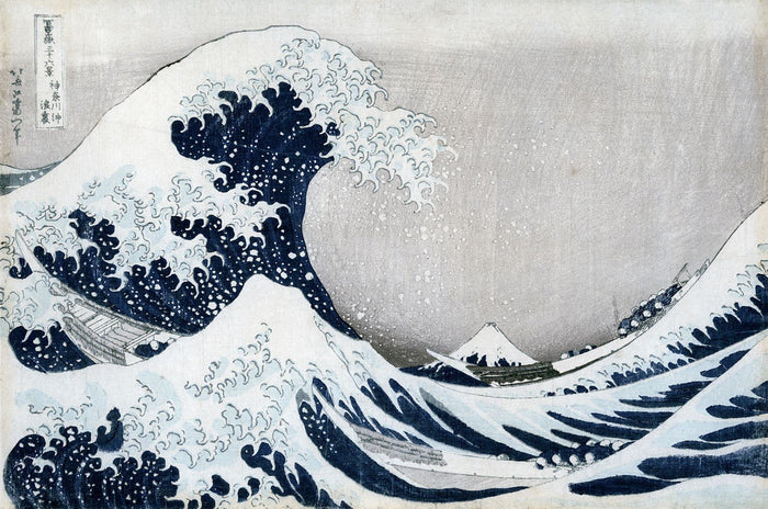 The Great Wave of Kanagawa- Fine Art Removable Wall Mural