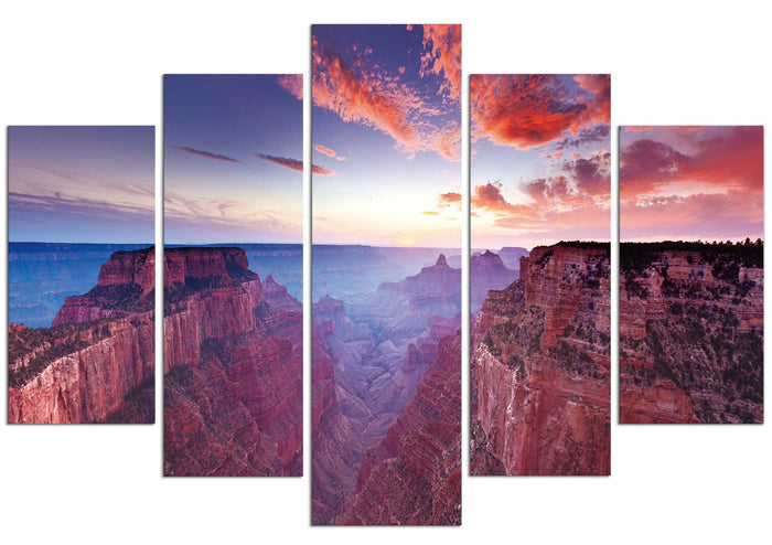 Grand Canyon #4 (HD Canvas 5-Panel)