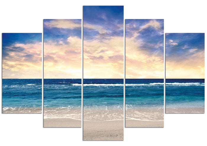 Summer Day At The Ocean (HD Canvas 5-Panel)