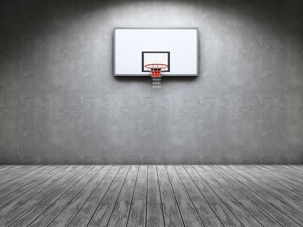 Lone Basketball Hoop