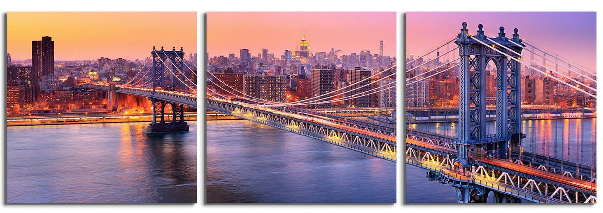 Manhattan Bridge Twilight