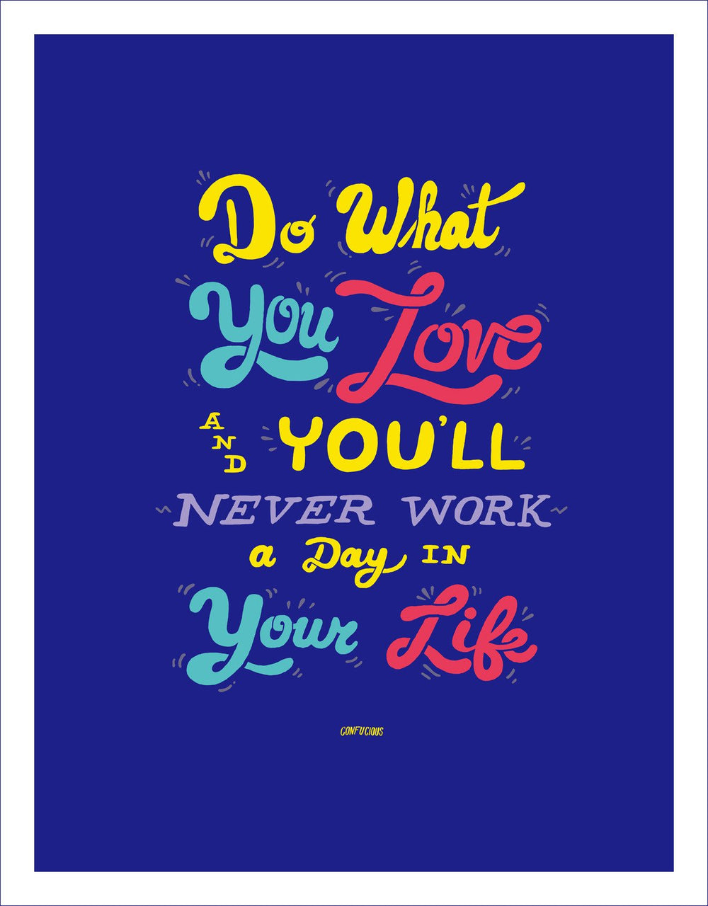 Do What You Love 2 - Quote on Canvas - Inspirational Quote Canvas Wall Art