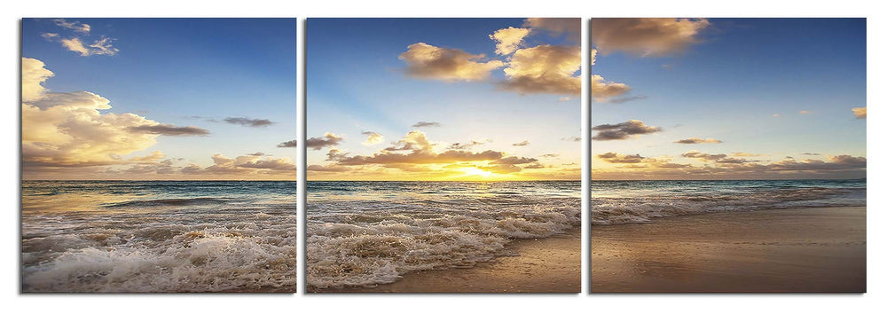 Sandy Tide at Sunset