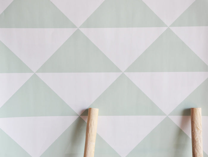 Large Triangles Removable Wall Paper