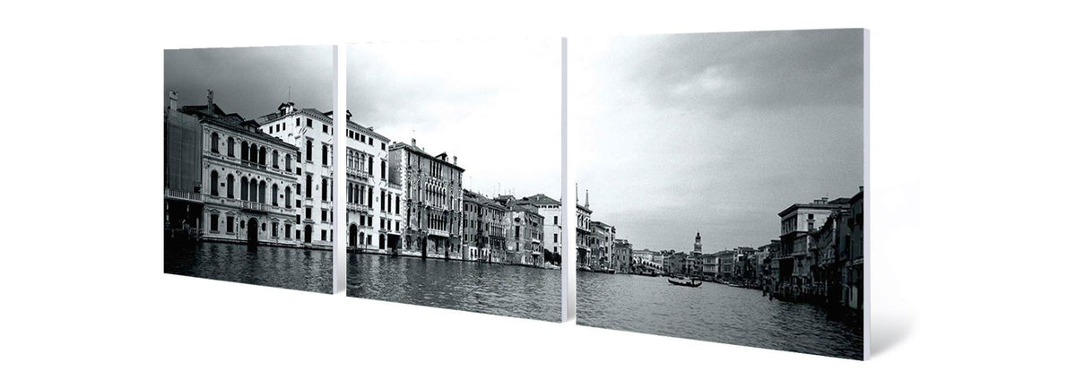 The Canals of Venice (B&W)